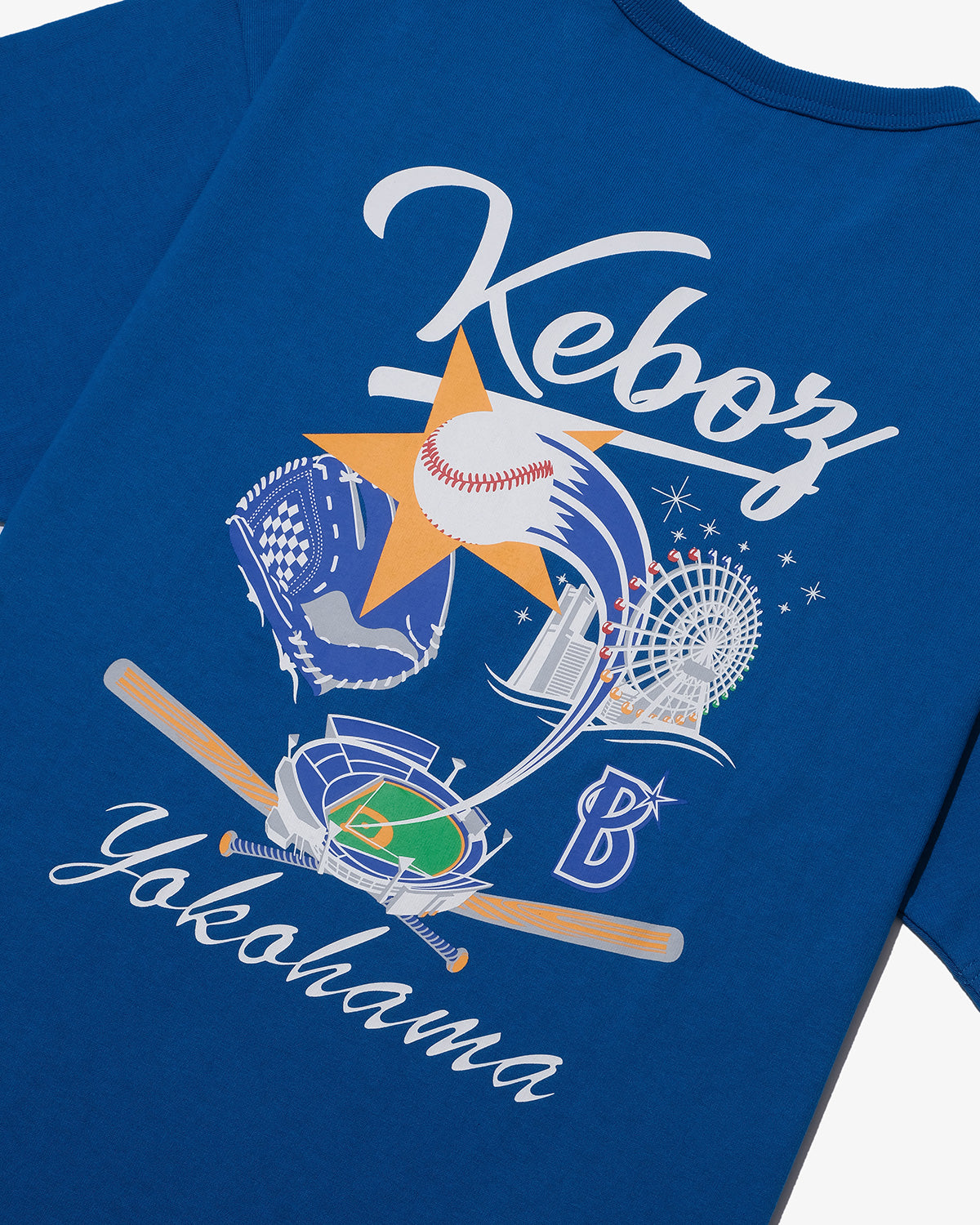 BAYSTARS × KEBOZ YOKOHAMA CITY S/S TEE