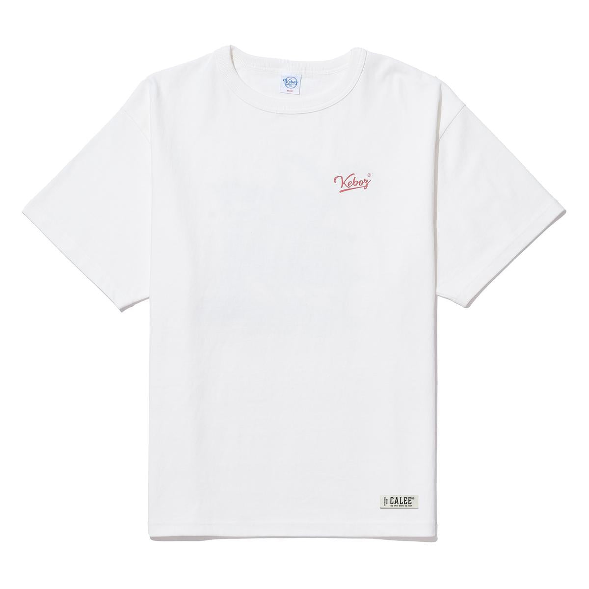 CALEE × KEBOZ STORE LOGO S/S TEE