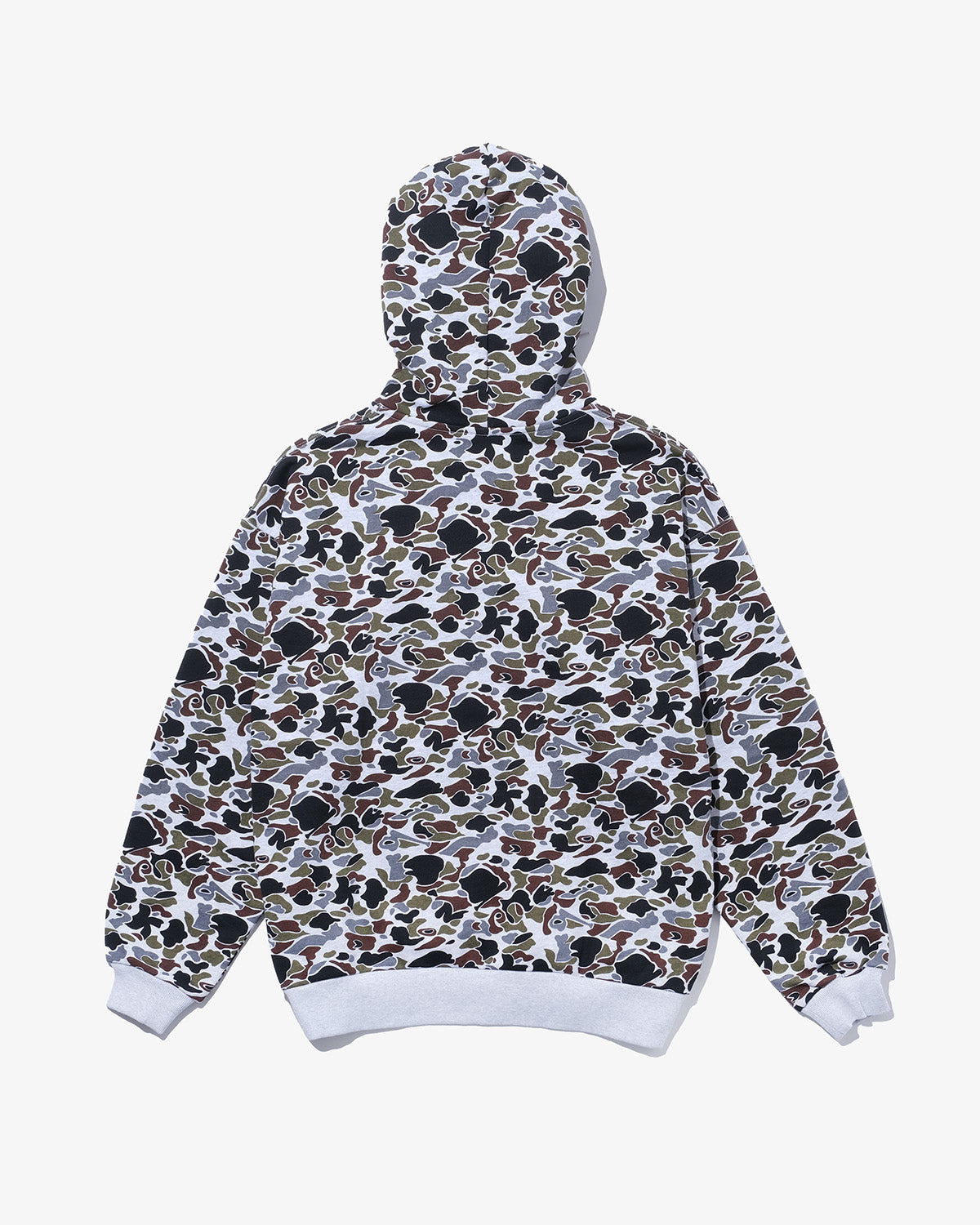 CAMO BB SMALL WAPPEN SWEAT FULL ZIP HOODIE