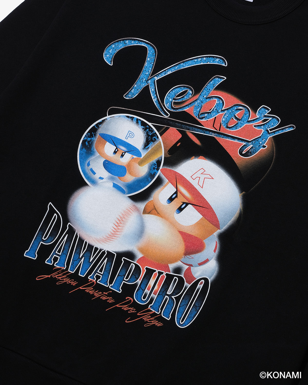 PAWAPURO × KEBOZ P9 SWEAT CREWNECK