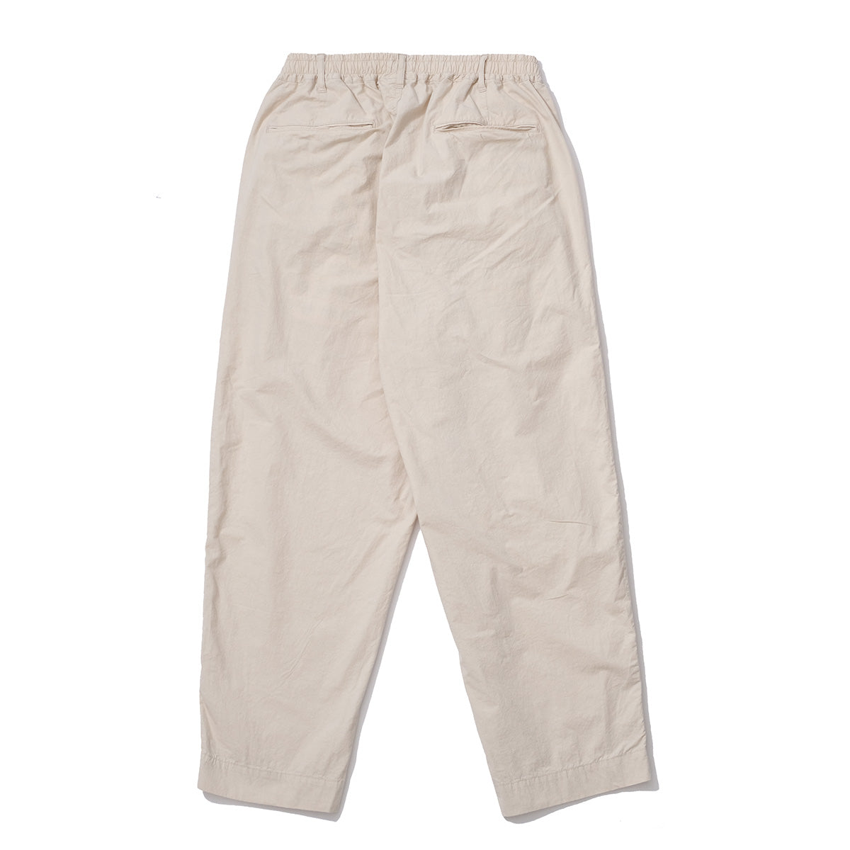 WASHED COTTON TWILL PANTS