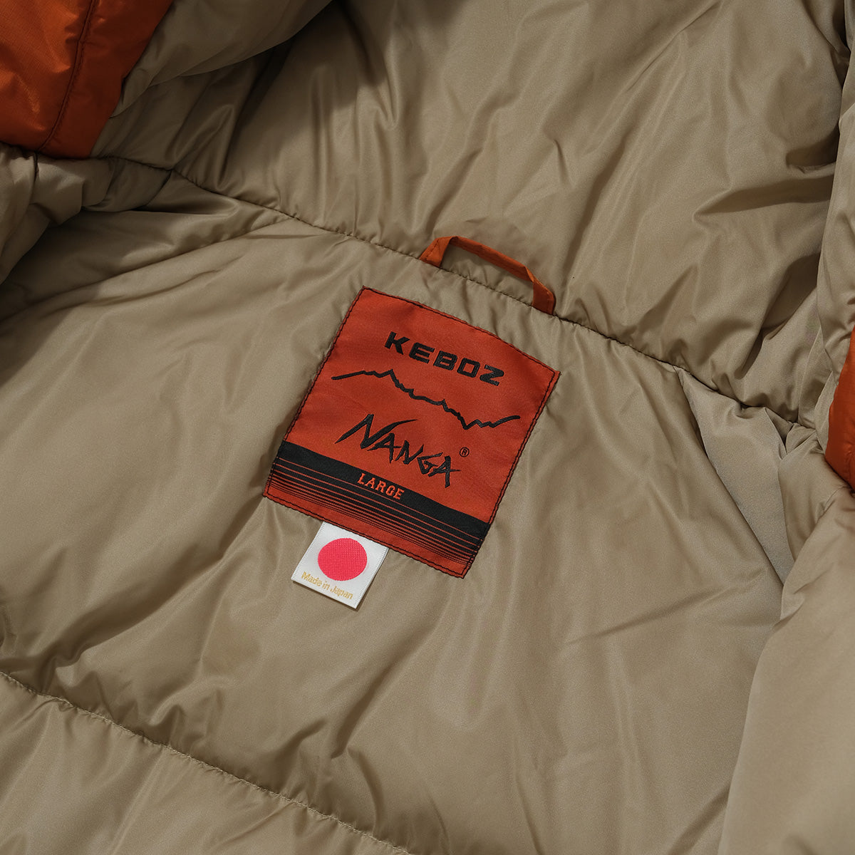 NANGA×KEBOZ DOWN JACKET