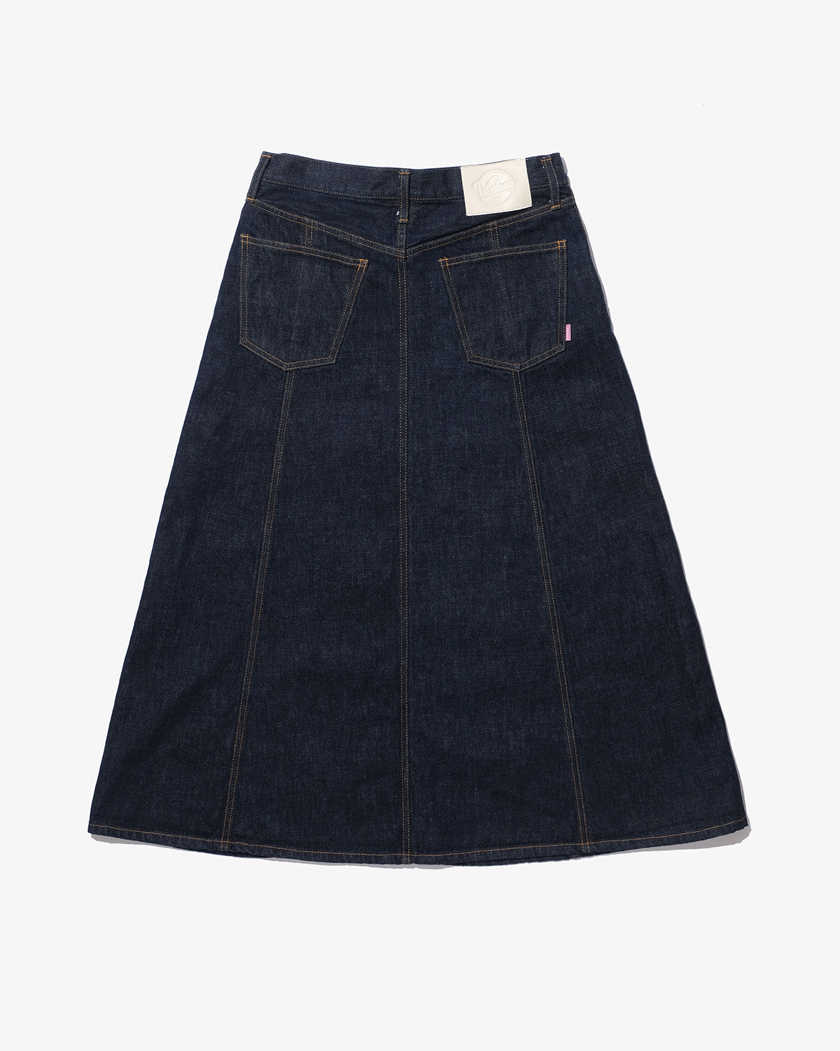 PANEL DENIM SKIRT