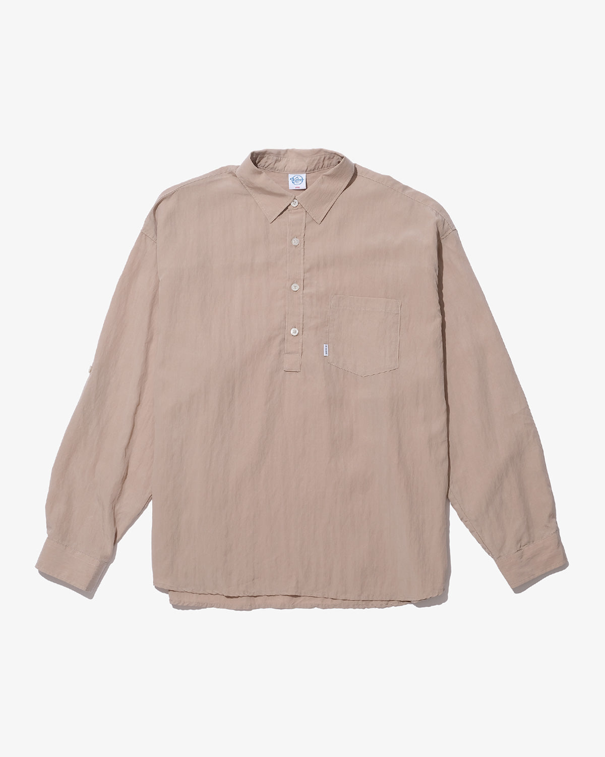 POPLIN PULLOVER SHIRT