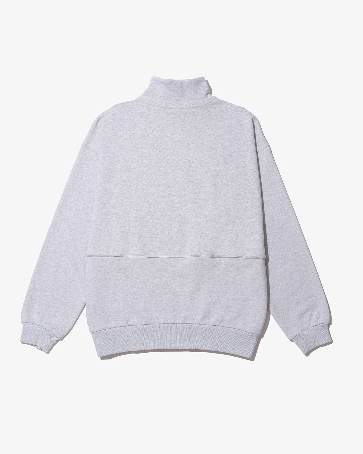 PIPING HALF ZIP SWEAT PULLOVER