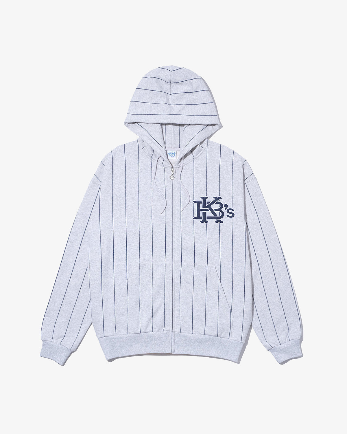 STRIPE SWEAT FULL ZIP HOODIE