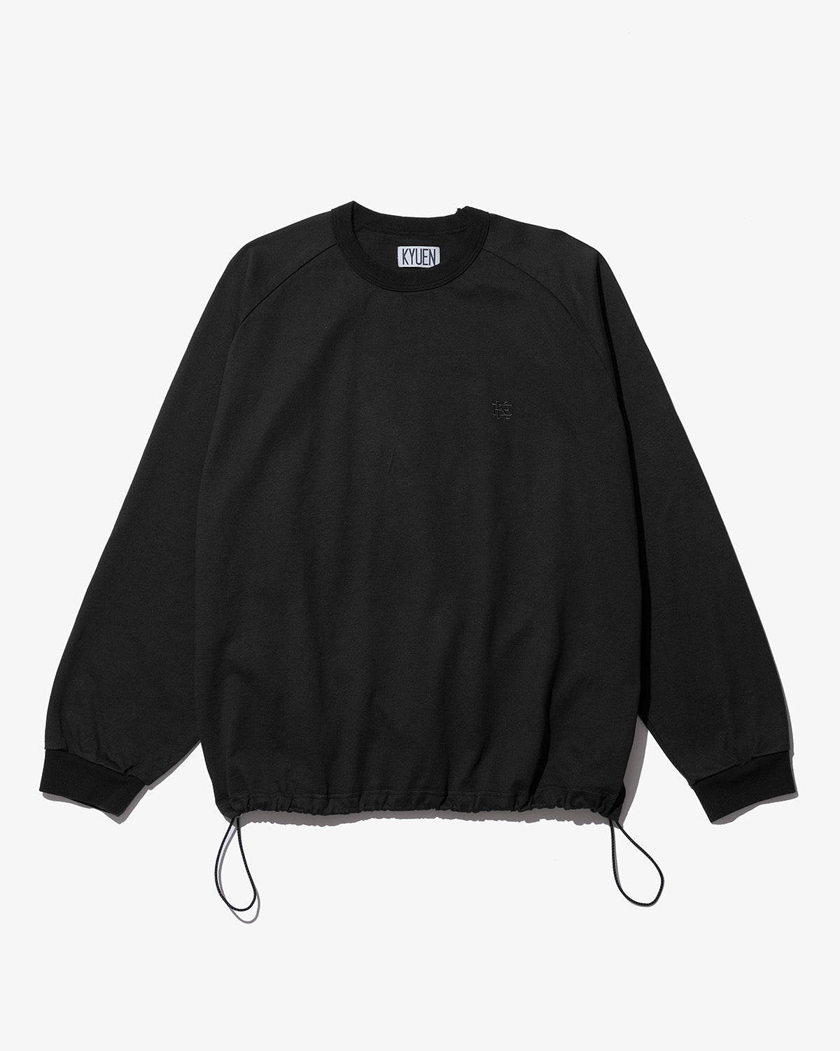 HEAVYWEIGHT DRAWSTRING  L/S TEE