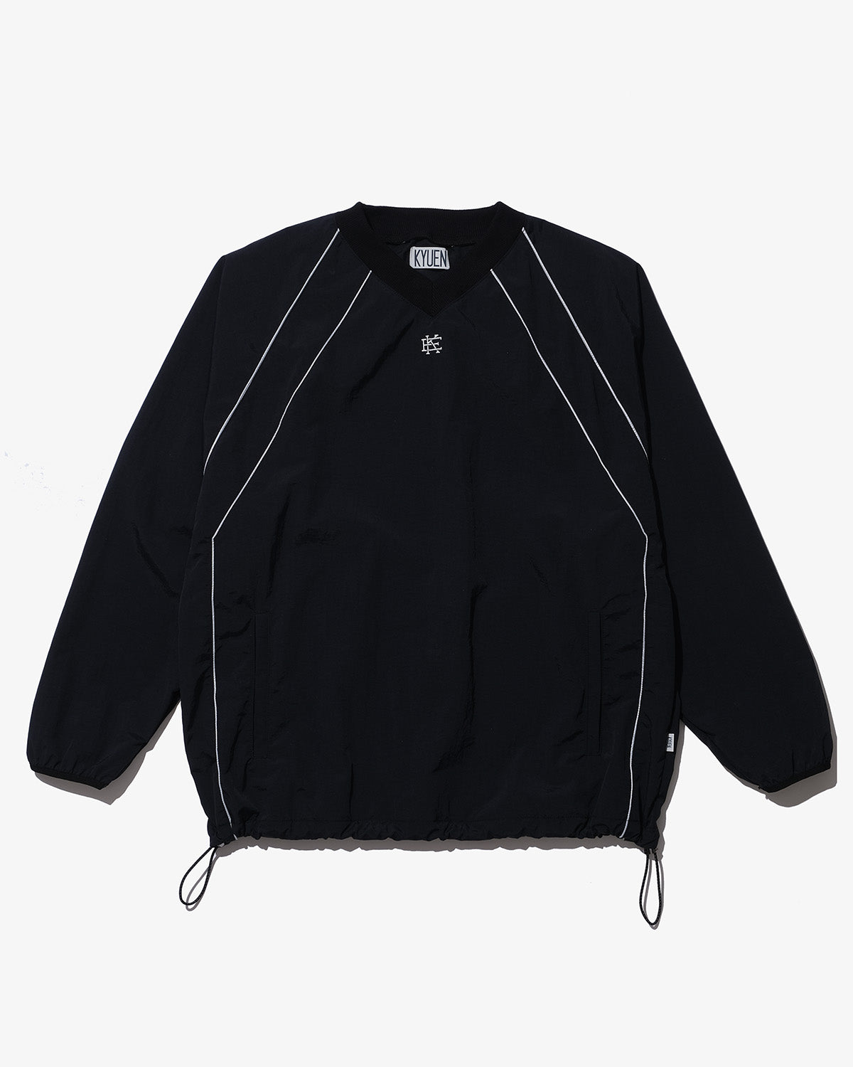 NYLON V-NECK PULLOVER JACKET