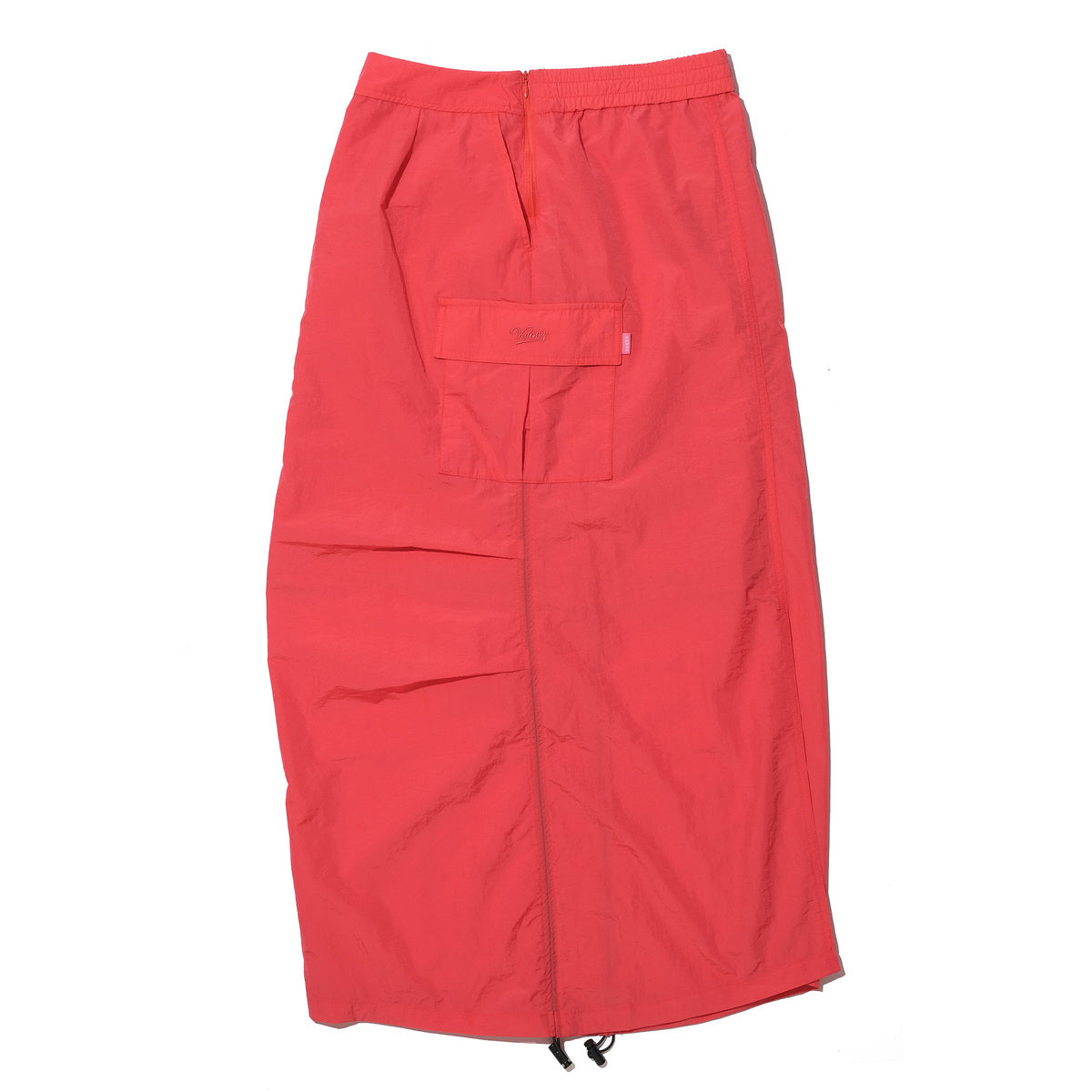 NYLON DRAWSTRING SKIRT