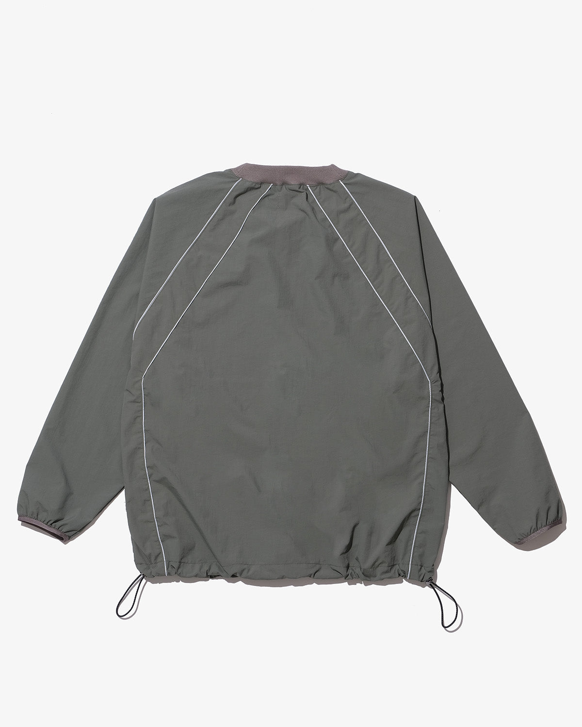 NYLON V-NECK PULLOVER JACKET