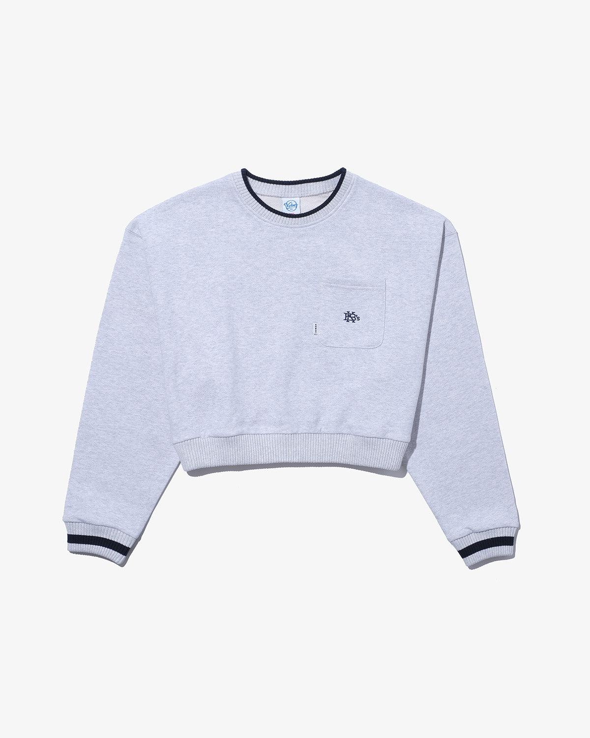 SMALL EFG POCKET CROPPED CREWNECK