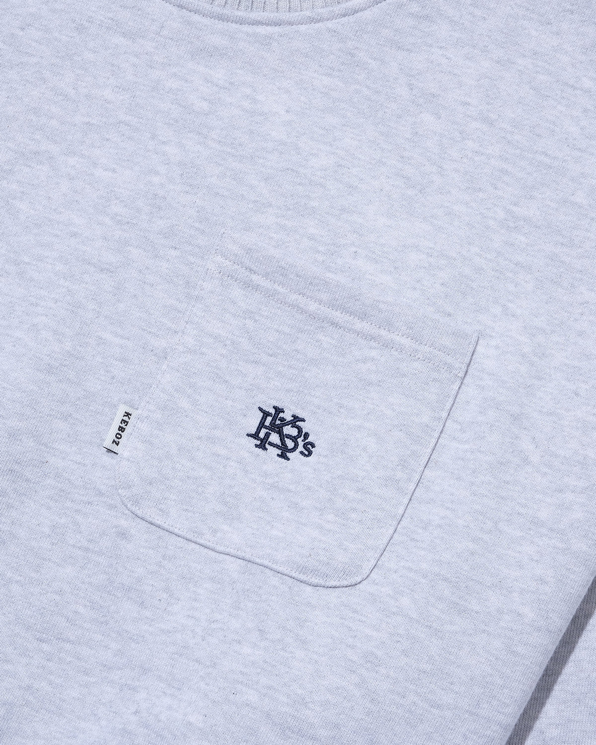 SMALL EFG POCKET CROPPED CREWNECK