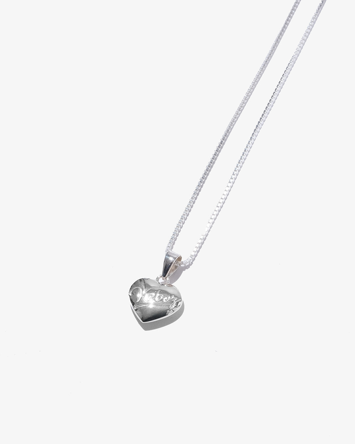 ICON LOGO HEART NECKLACE