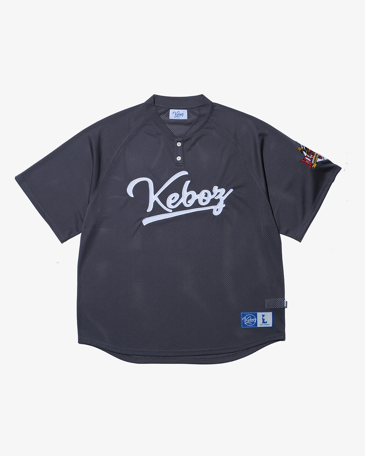 ICON MESH BASEBALL HENLEY