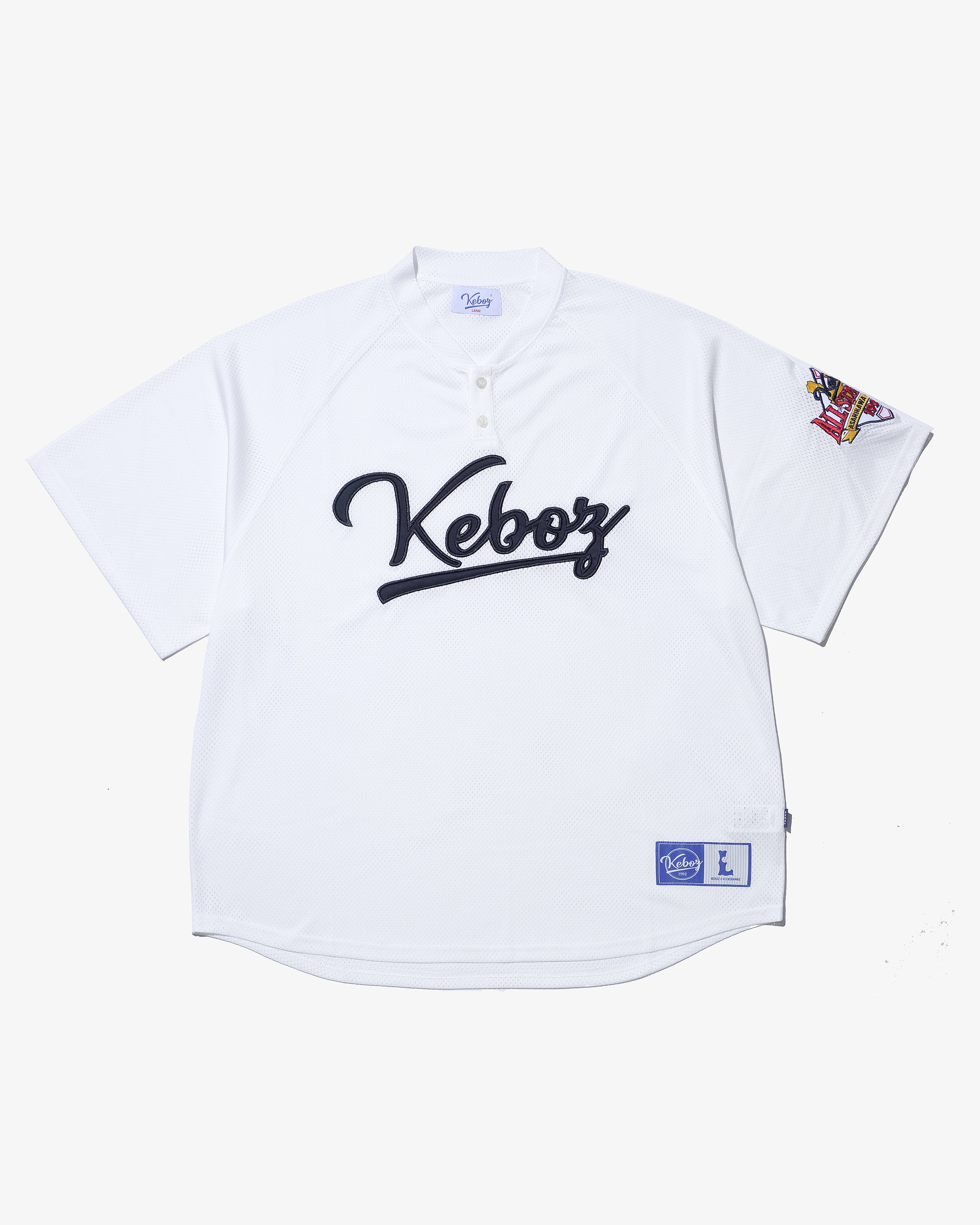 ICON MESH BASEBALL HENLEY