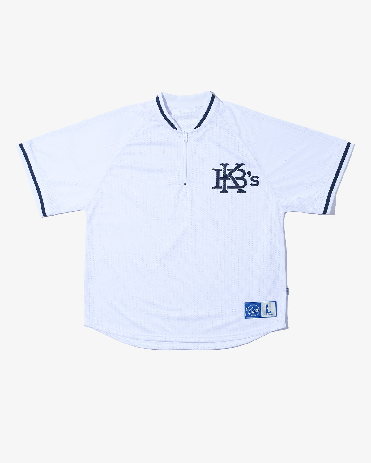 70. EFG MESH BASEBALL HALF ZIP JERSEY（発送時期：６月）