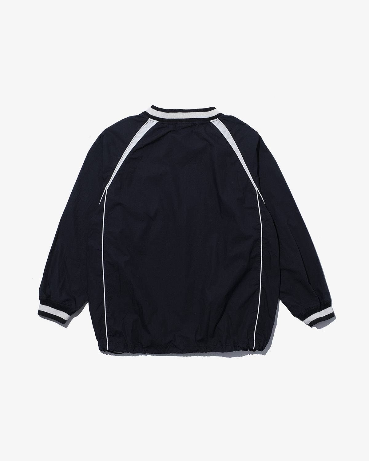 COTTON V NECK PULLOVER JACKET