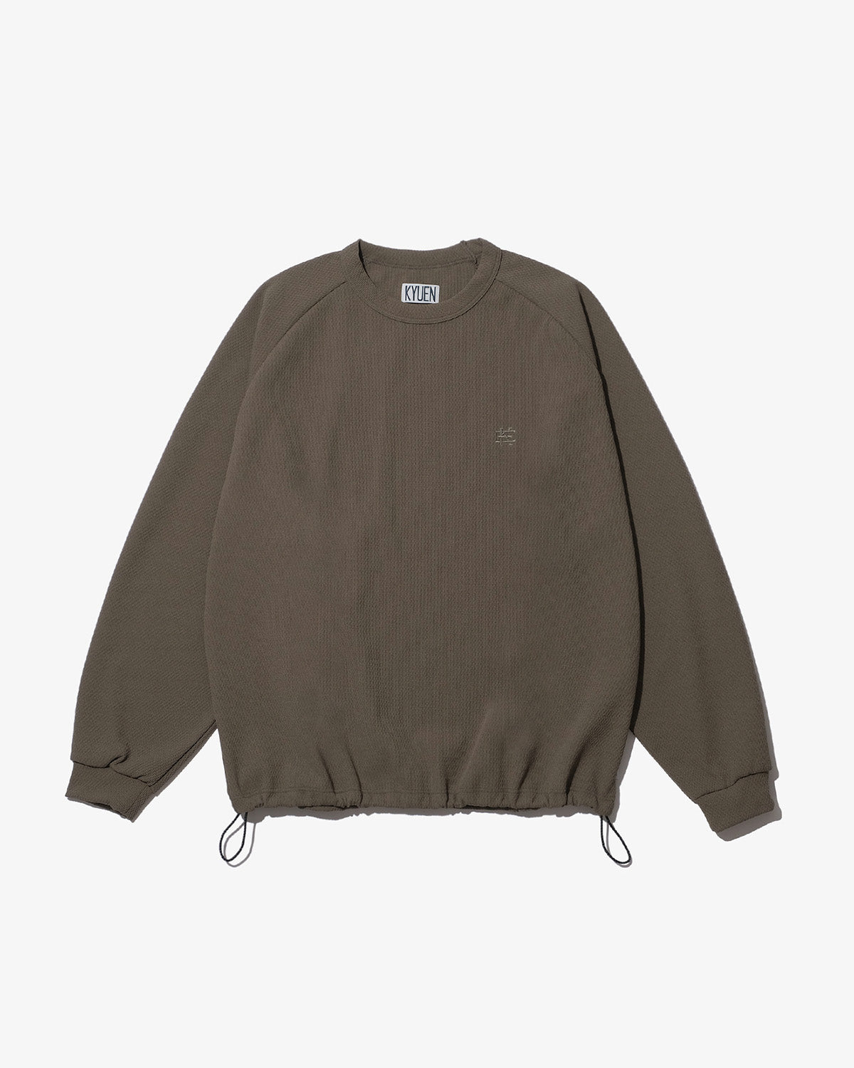 DRAWSTRING THERMAL L/S TEE