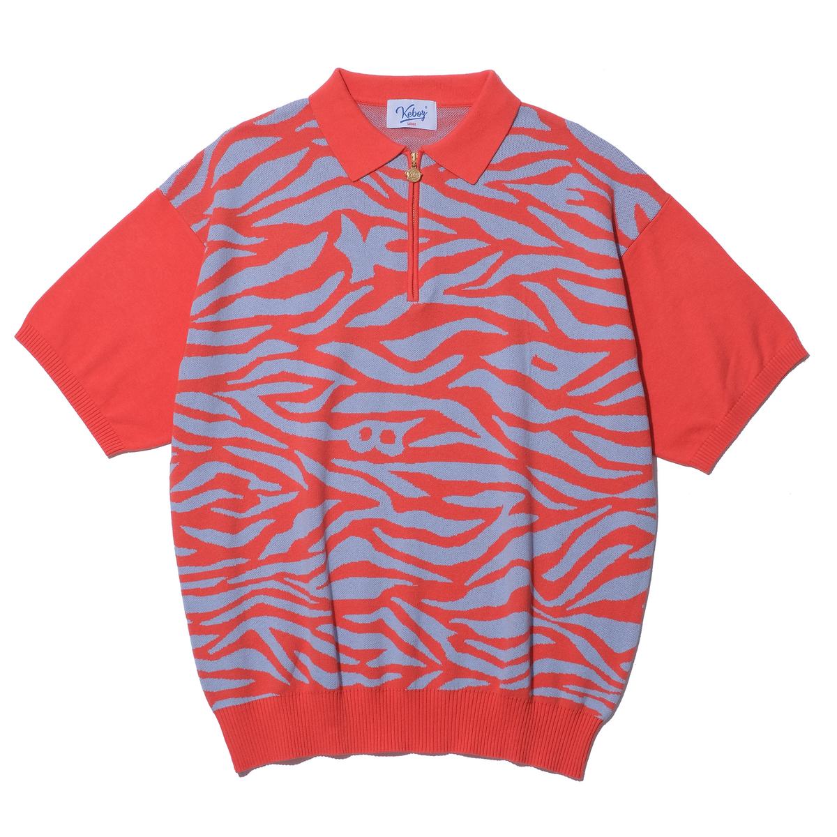 ZEBRA KNIT S/S POLO