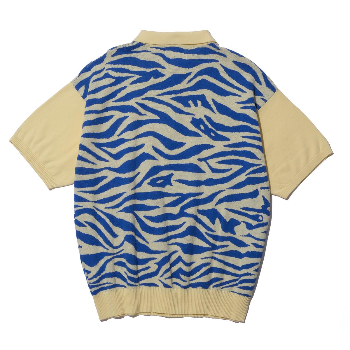 ZEBRA KNIT S/S POLO