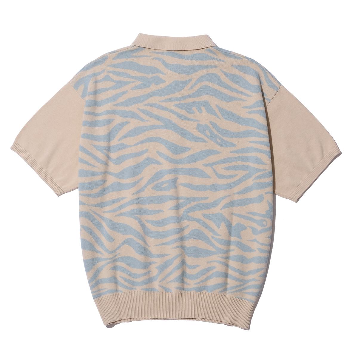 ZEBRA KNIT S/S POLO