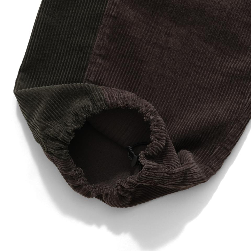 2 TONE CORDUROY TRACK PANTS