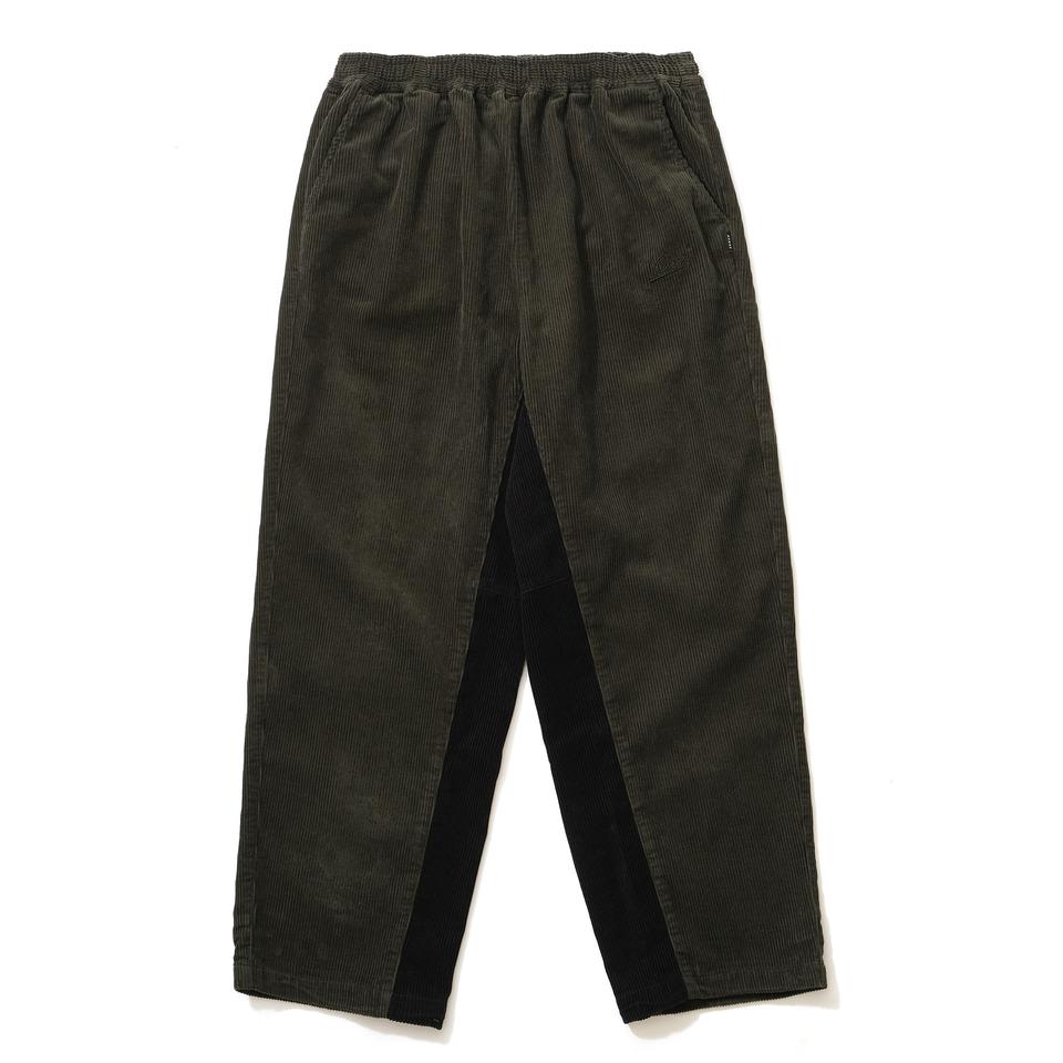 2 TONE CORDUROY TRACK PANTS