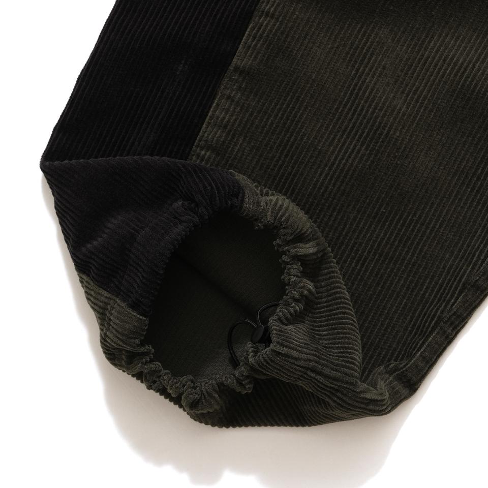 2 TONE CORDUROY TRACK PANTS