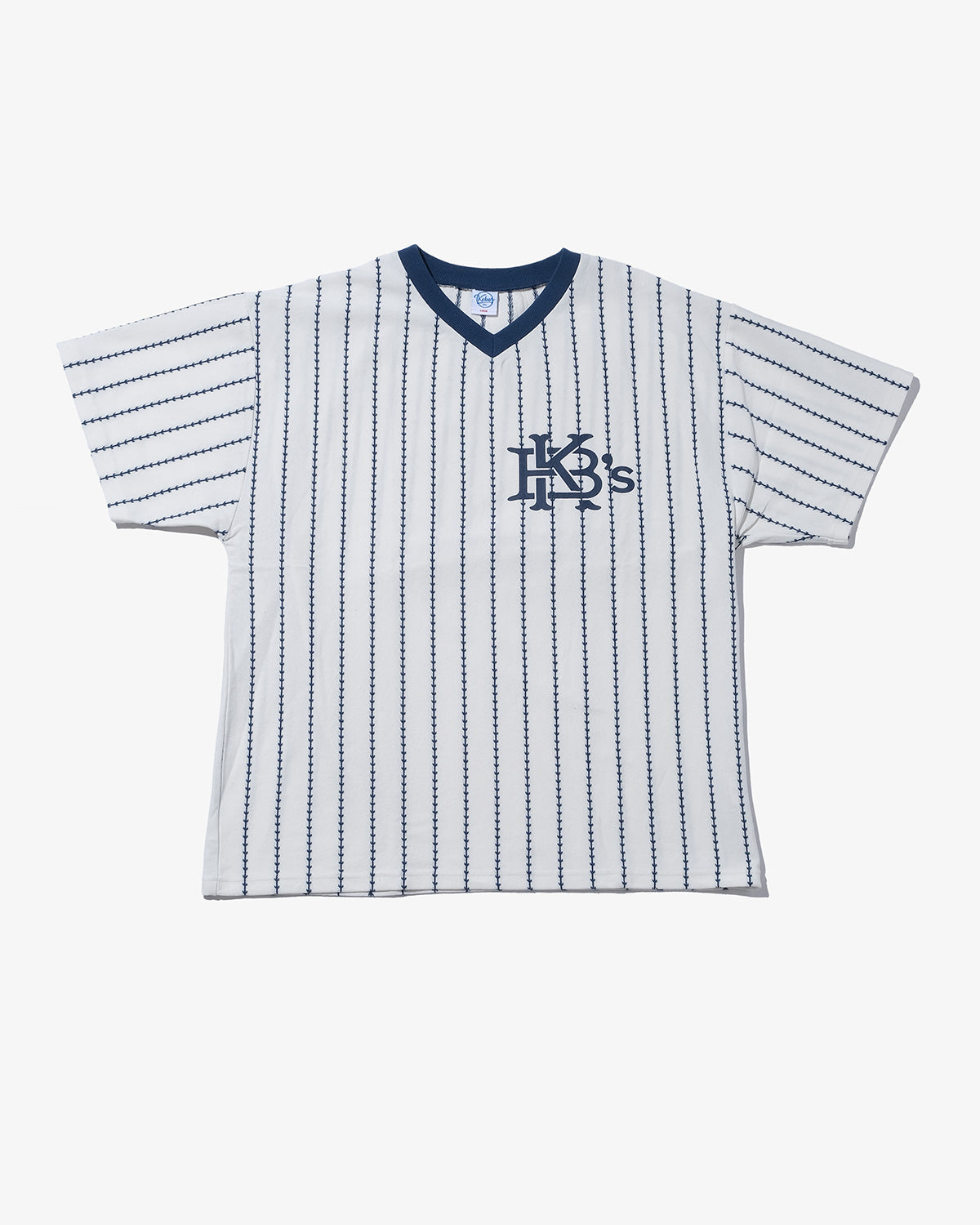 60. EFG STRIPE V NECK S/S TEE（発送時期：５月）