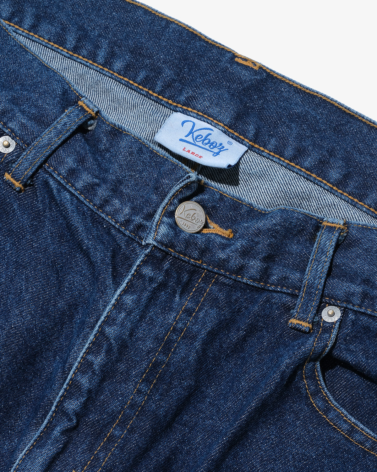 KEBOZ FIT DENIM PANTS