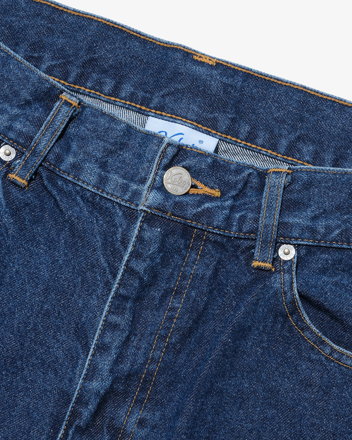 REGULAR FIT DENIM PANTS