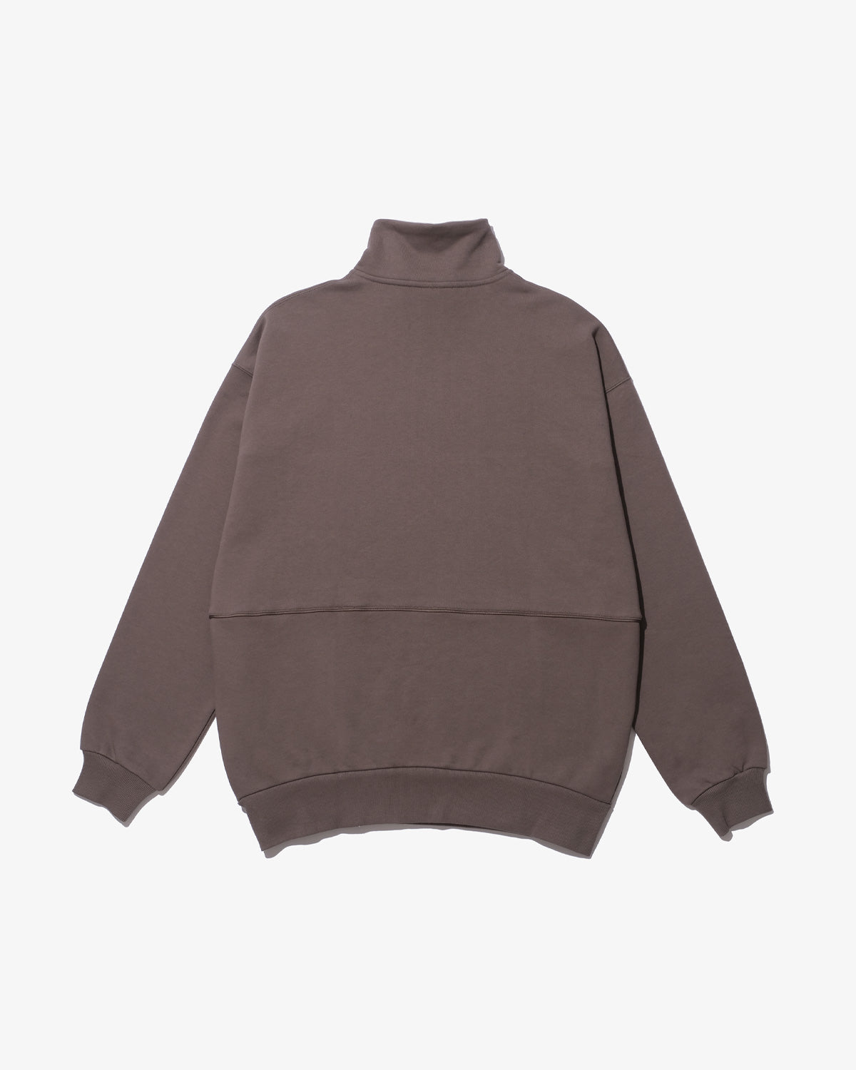 PIPING HALF ZIP SWEAT PULLOVER