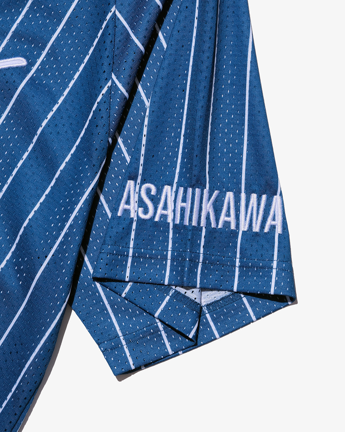 66. MESH STRIPE BASEBALL JERSEY (Shipping date: May) 