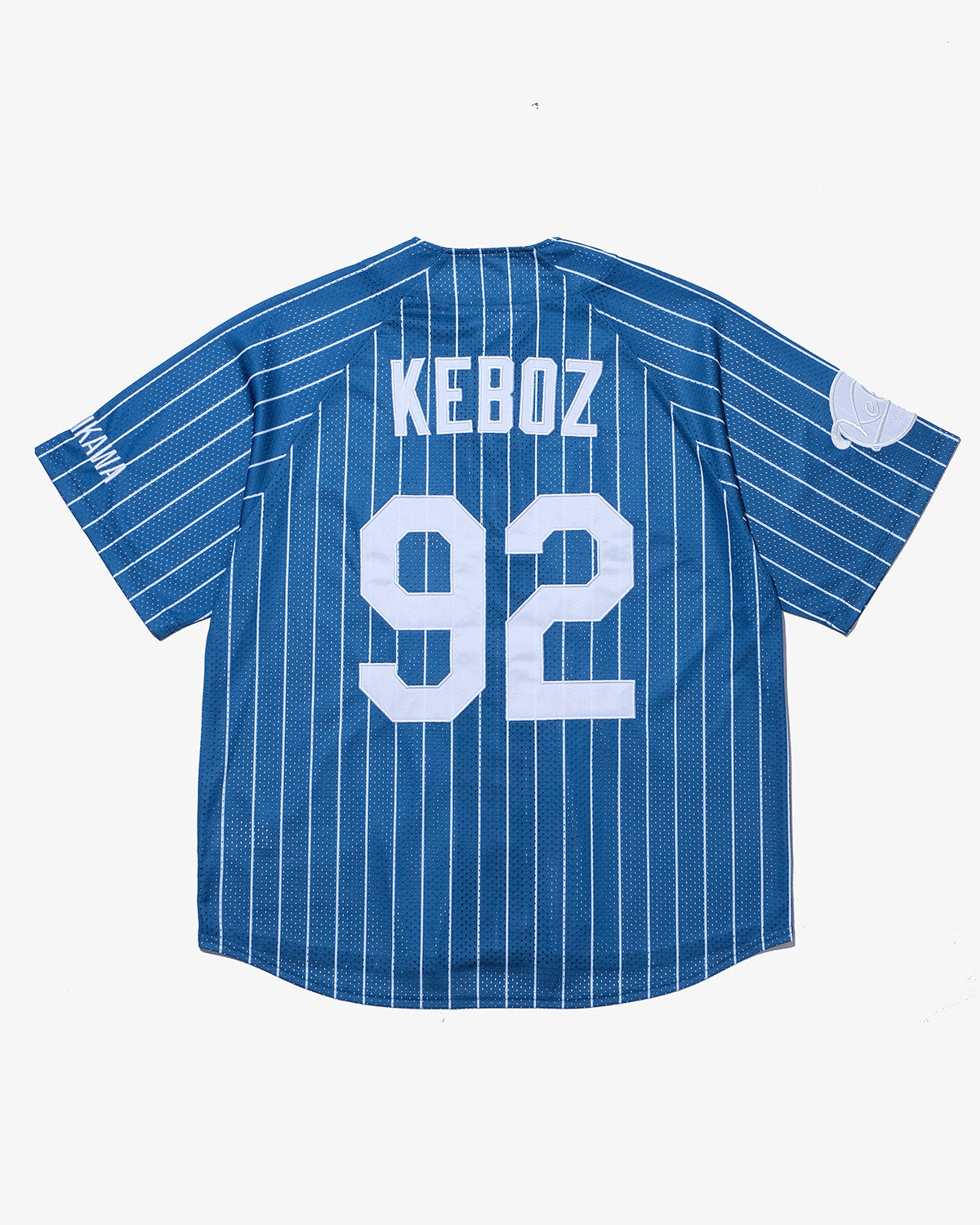 66. MESH STRIPE BASEBALL JERSEY (Shipping date: May) 
