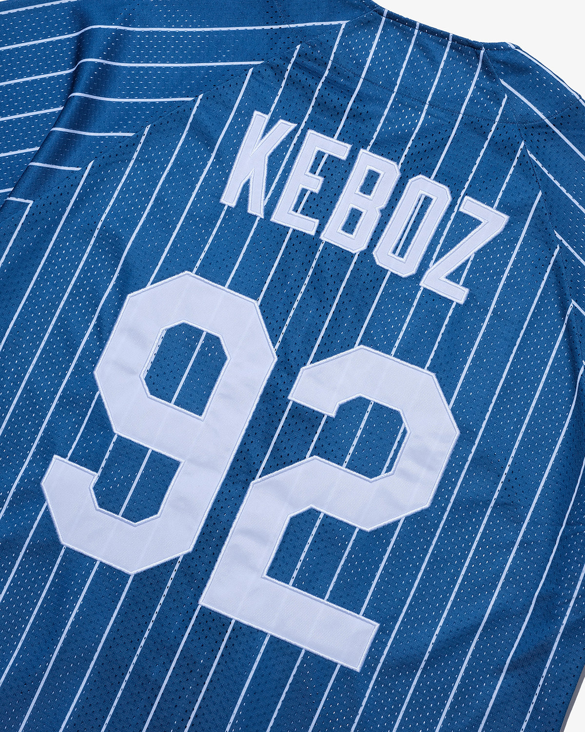 66. MESH STRIPE BASEBALL JERSEY (Shipping date: May) 