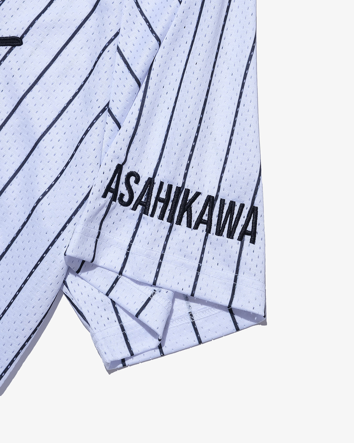 66. MESH STRIPE BASEBALL JERSEY (Shipping date: May) 