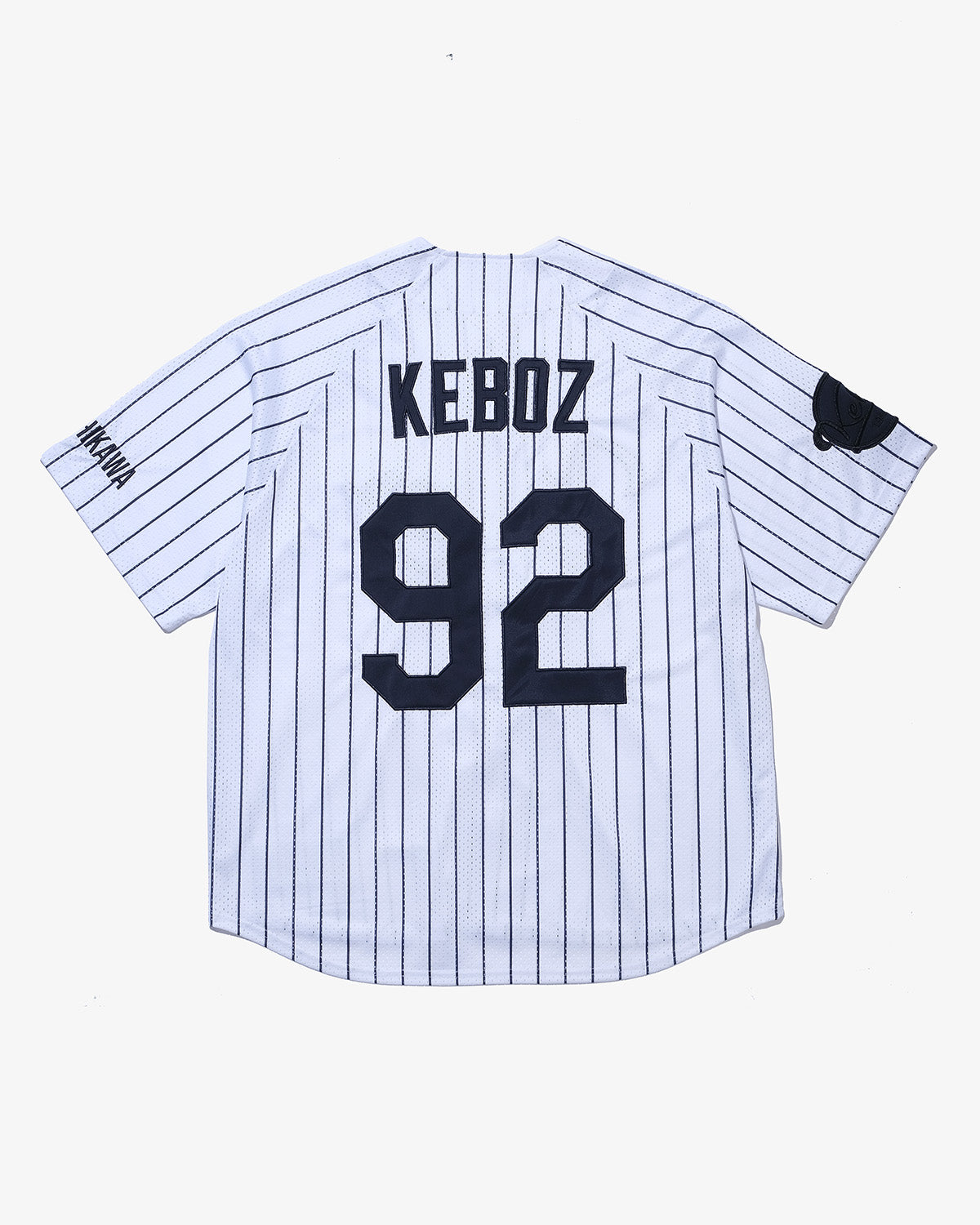 66. MESH STRIPE BASEBALL JERSEY (Shipping date: May) 