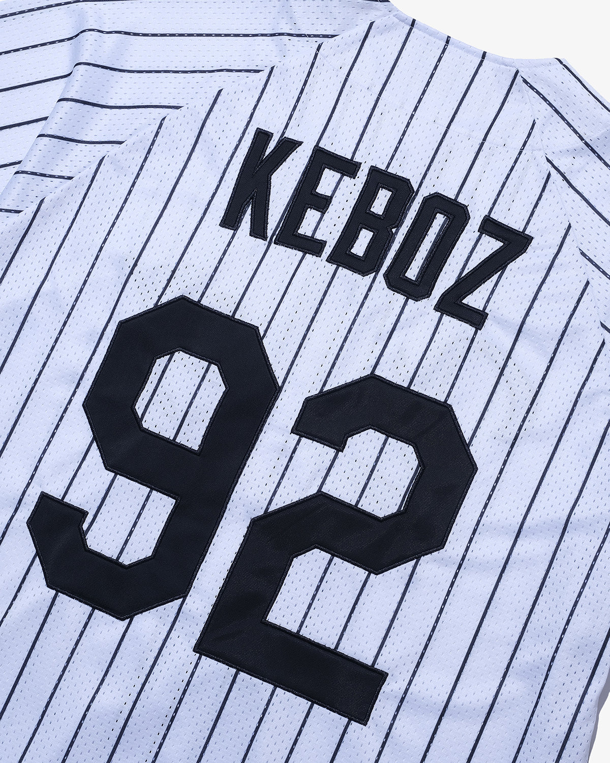 66. MESH STRIPE BASEBALL JERSEY (Shipping date: May) 
