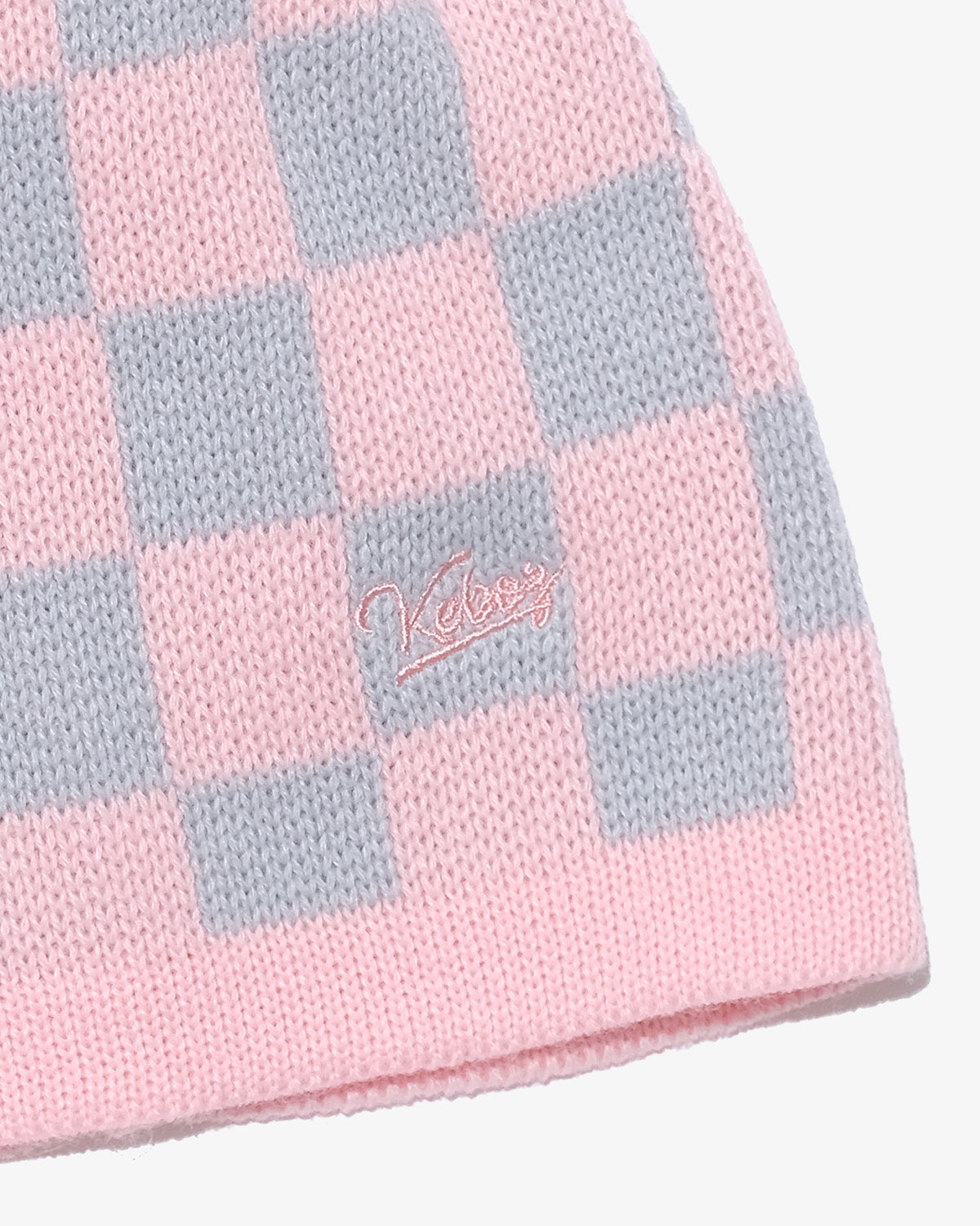 CHECKERBOARD BEANIE