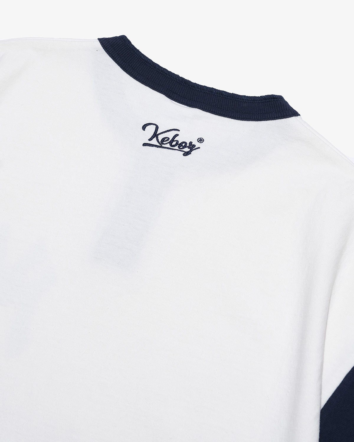KEBOZ × MLB NEW YORK YANKEES ROUND HEM HENLEY NECK S/S TEE