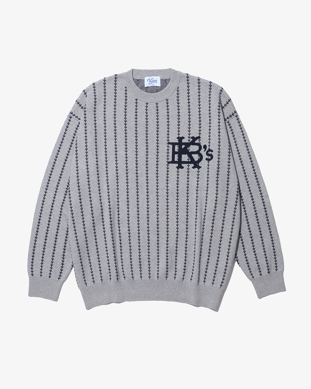 EFG STRIPE KNIT CREWNECK