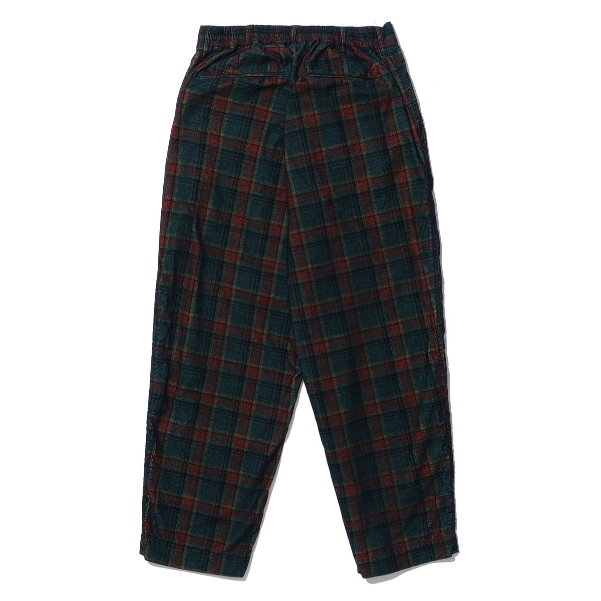 SUMMER CORDUROY CHECK PANTS