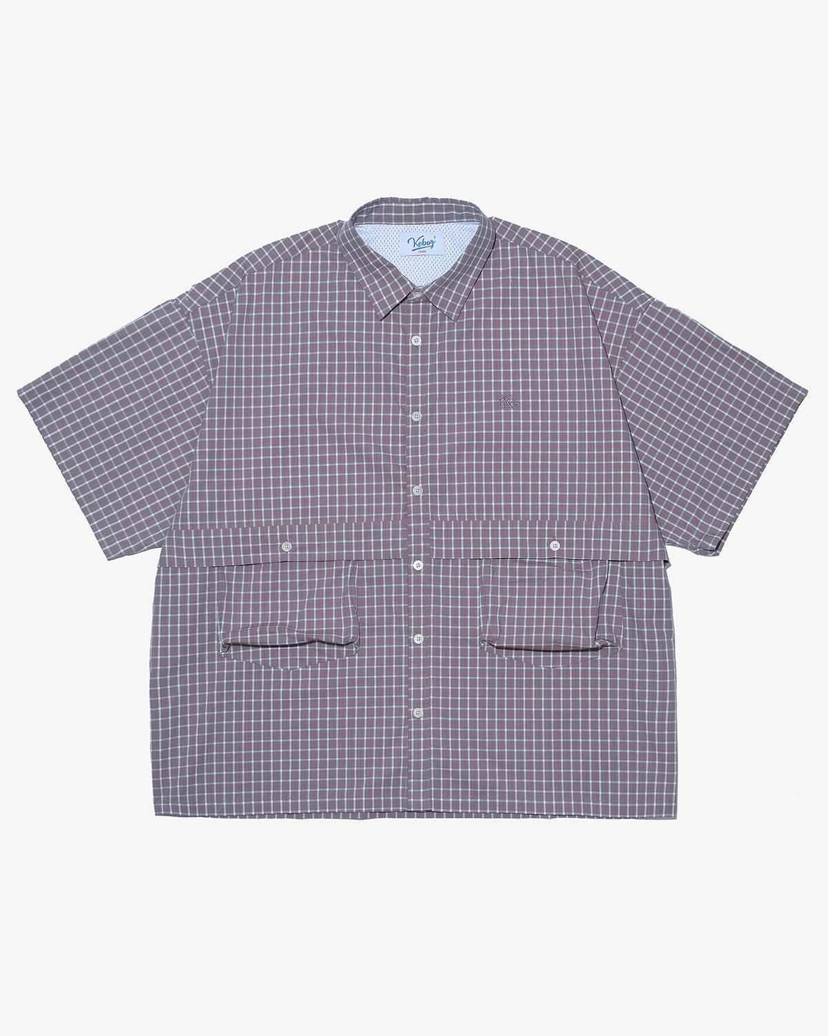 MINI CHECK S/S BALL SHIRT