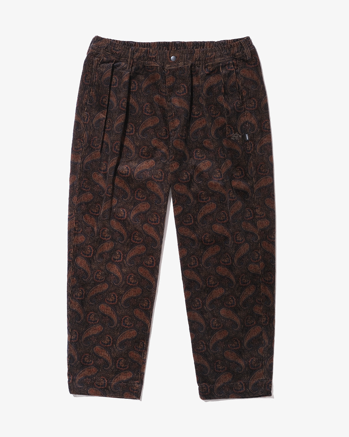 PAISLEY CORDUROY PANTS