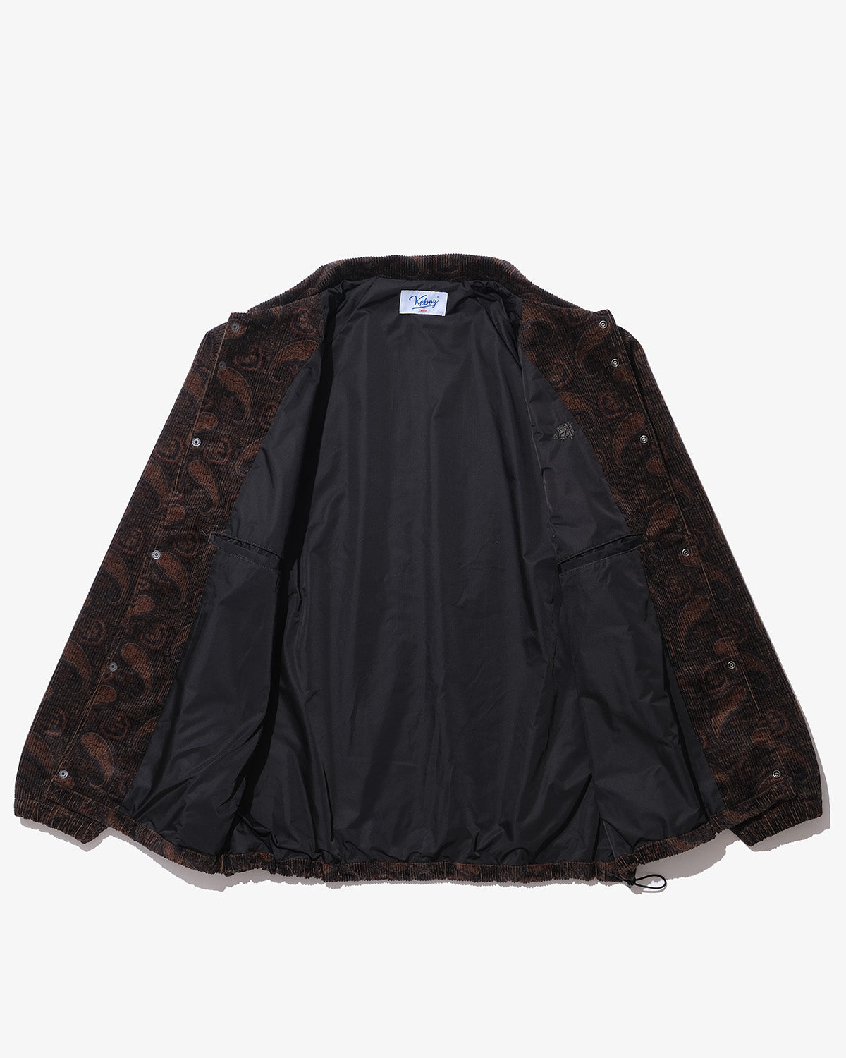 PAISLEY CORDUROY COACH JACKET