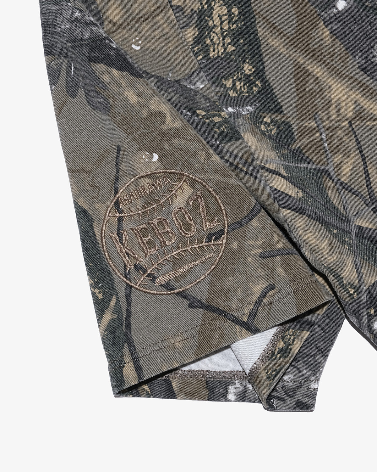REAL TREE CAMO COTTON BASEBALL JERSEY