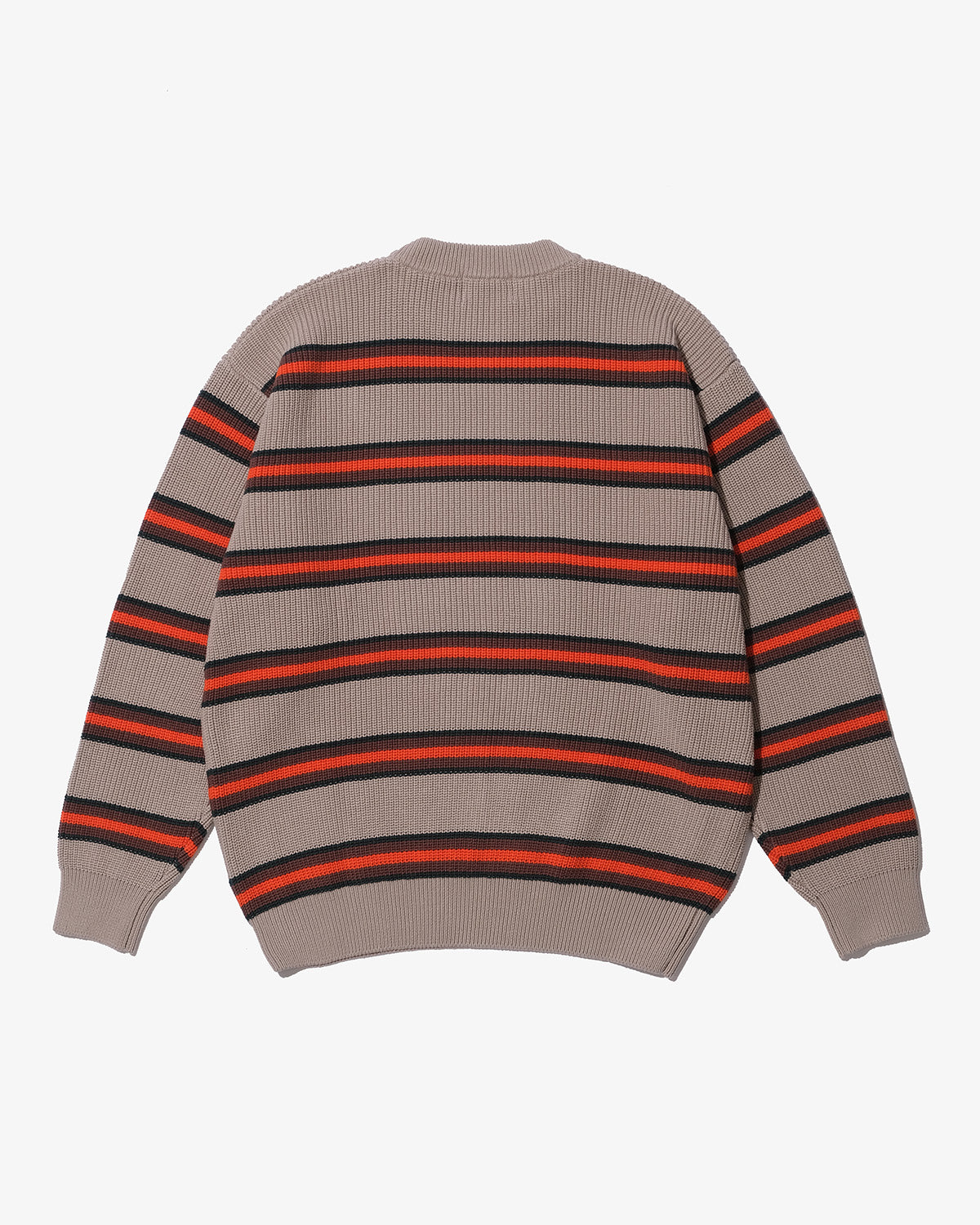 BORDER KNIT SWEATER