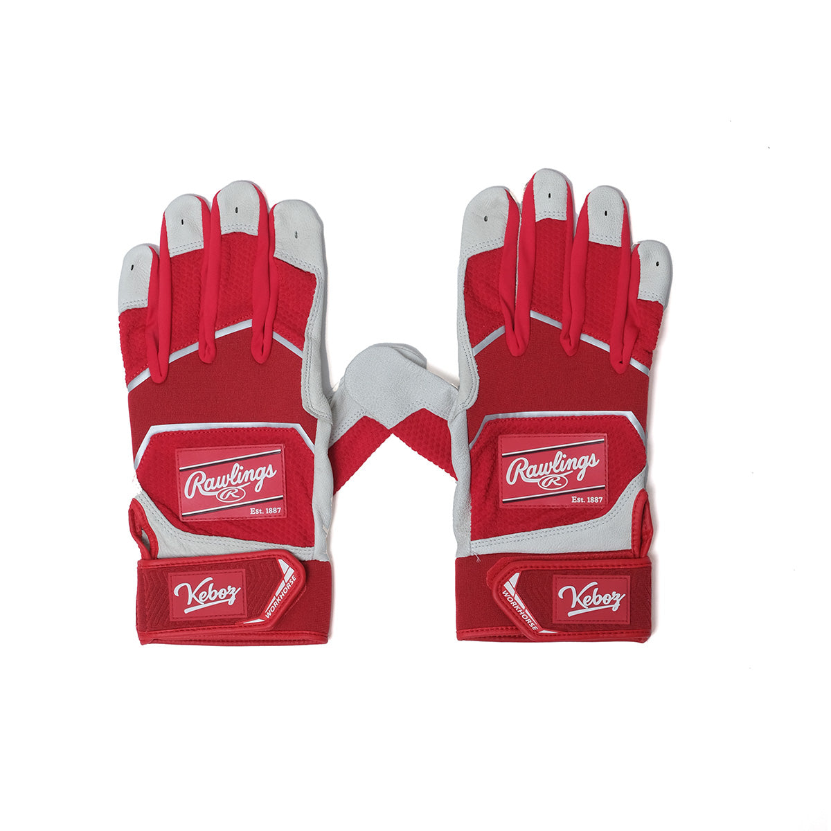 RAWLINGS BATTING GLOVES CUSTOMIZED BY KEBOZ