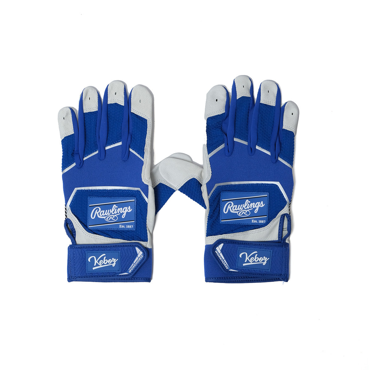 RAWLINGS BATTING GLOVES CUSTOMIZED BY KEBOZ