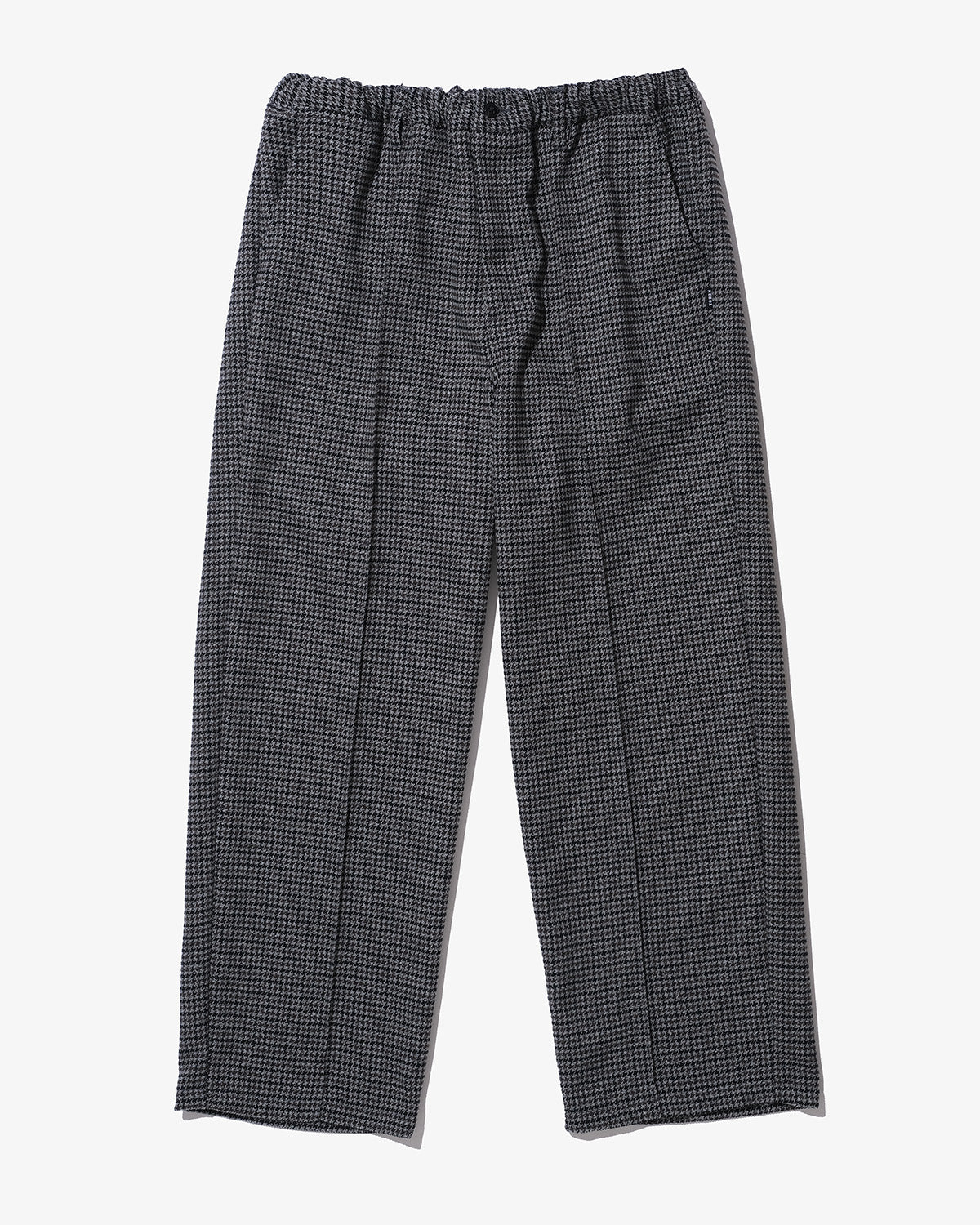 TECH TWEED PIN TUCK PANTS